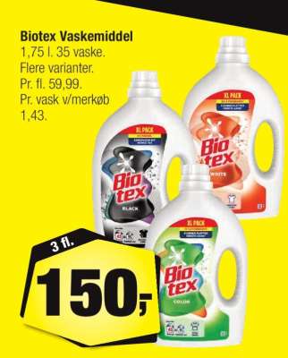 Biotex vaskemiddel