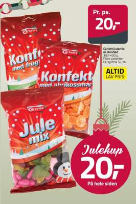 Carletti Julemixer el. Konfekt