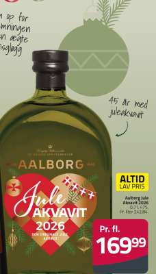 Aalborg Jule Akvavit 2026