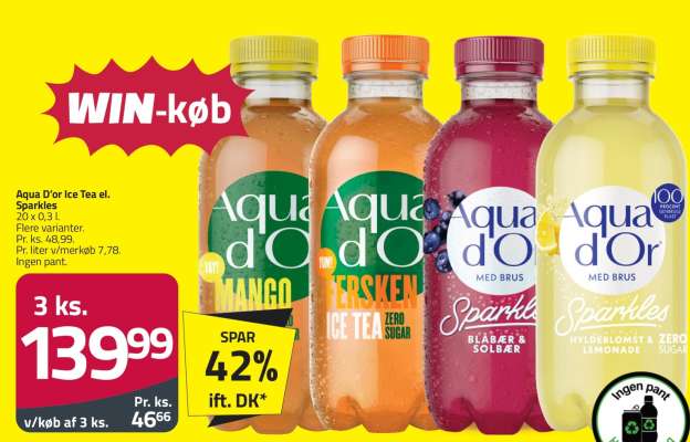 Aqua D'or Ice Tea el. Sparkles