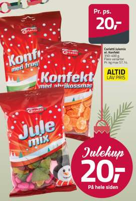 Carletti Julemix el. Konfekt