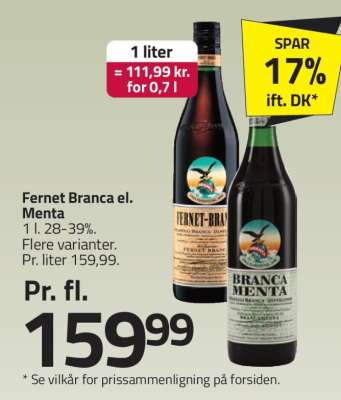 Fernet Branca el. Menta