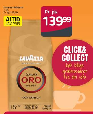 Lavazza Hele Bønne