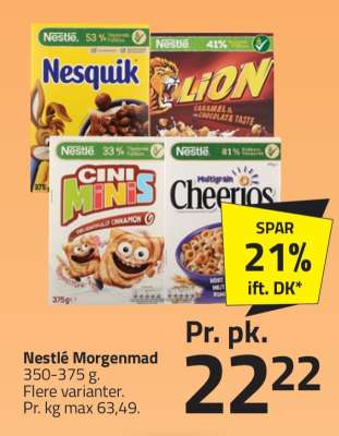Nestlé morgenmad