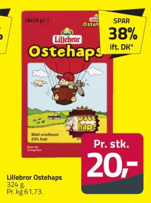 LILLEBROR Ostehaps