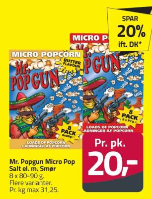 Mr. Popgun Micro Pop