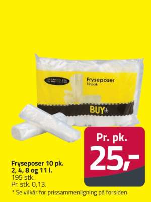 Fryseposer 10 pk.