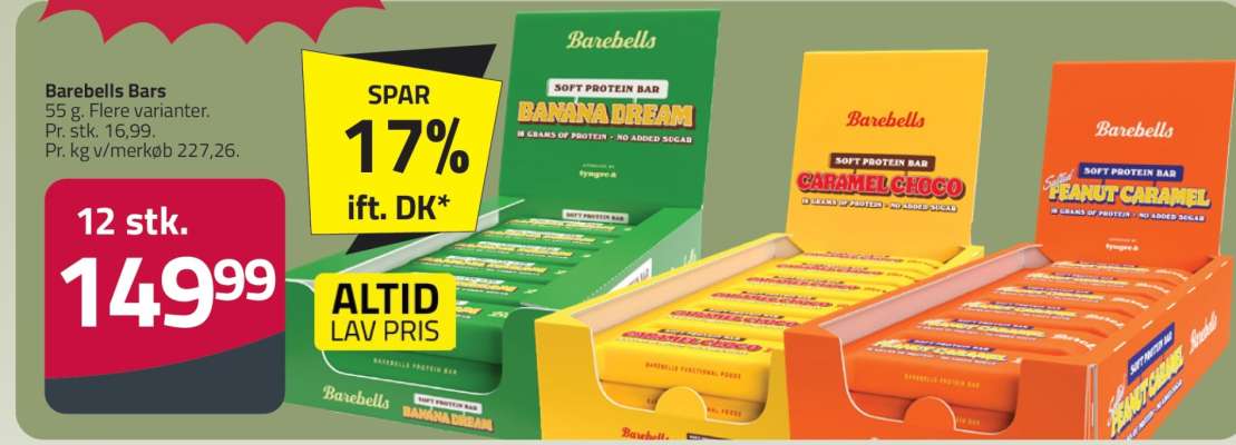 Barebells Bars