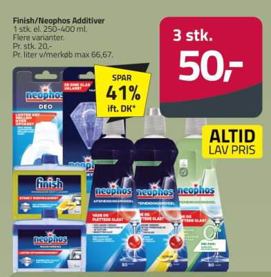 Finish/Neophos Additiver