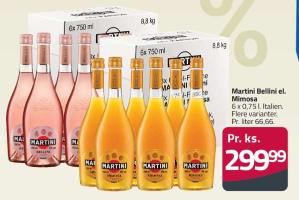Martini Bellini el. Mimosa