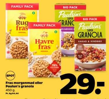 Fras morgenmad eller Paulun's granola