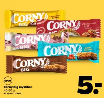 Corny Big mysli bar