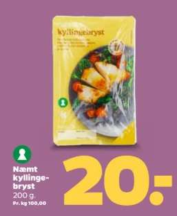 Næmt kyllingebryst