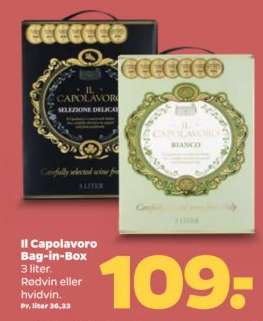 Il Capolavoro Bag-in-Box
