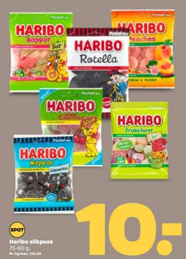 Haribo slikpose