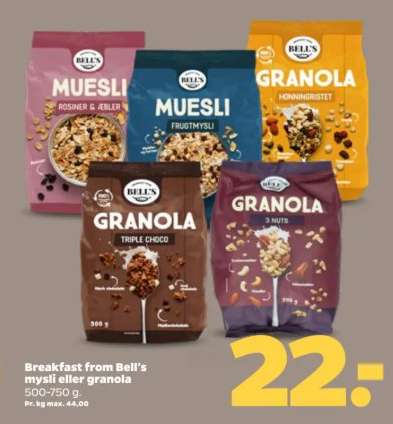 Breakfast from Bell's