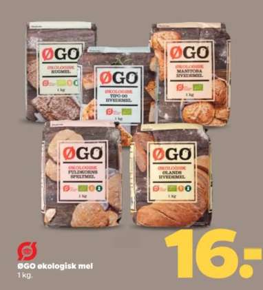 ØGO økologisk mel