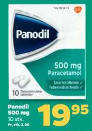 Panodil 500 mg