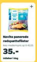 Navito panerede rødspættefileter