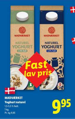 MADVÆRKET Yoghurt naturel