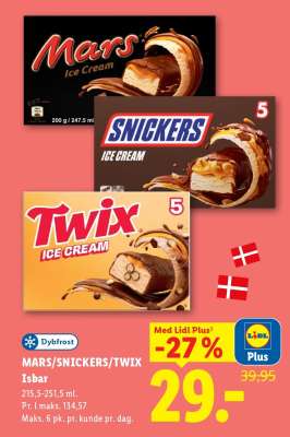 MARS/SNICKERS/TWIX Isbar