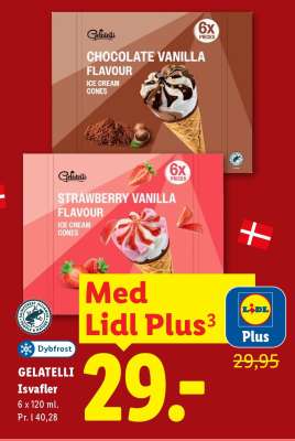 Gelatelli Isvafler