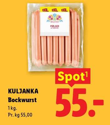 KULJANKA Bockwurst