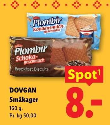 DOVGAN Småkager