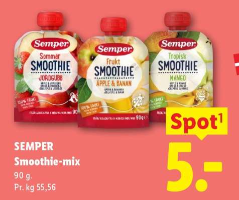 SEMPER Smoothie-mix