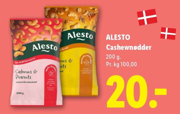 Alesto Cashewnødder