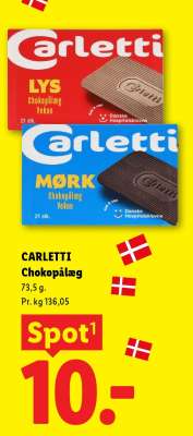 Carletti Chokopålæg