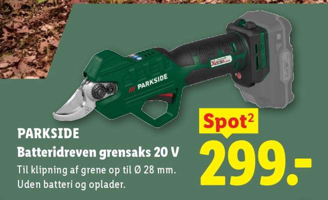 PARKSIDE Batteridreven grensaks 20 V