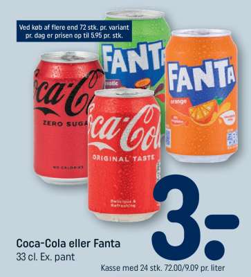 Coca Cola eller Fanta