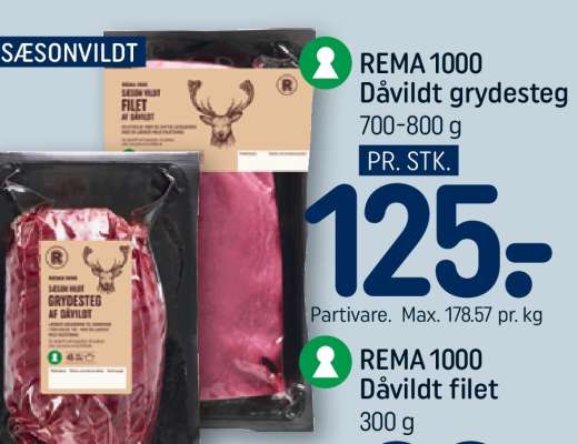 REMA 1000 Dåvildt grydesteg