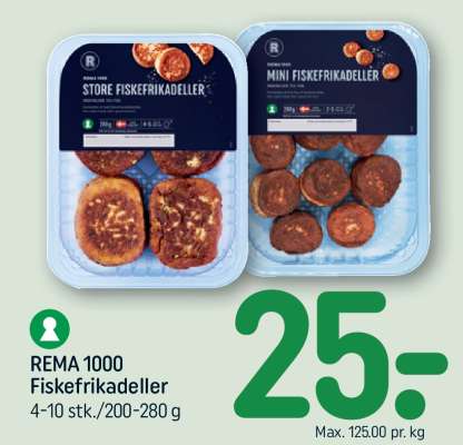 REMA 1000 Fiskefrikadeller