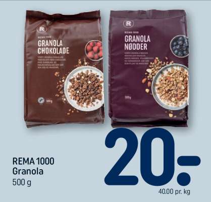 REMA 1000 Granola
