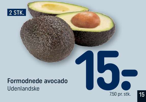 Formodnede avocado