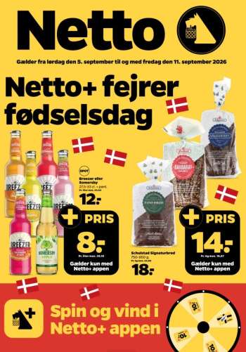 Netto tilbudsavis  - 5.9.2026 - 11.9.2026.
