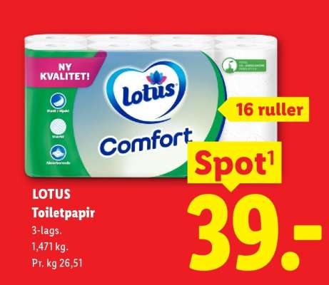 LOTUS Toiletpapir