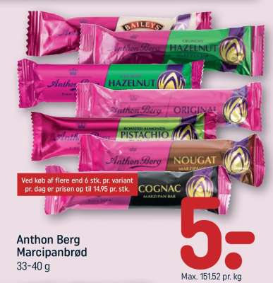 Anthon Berg marcipanbrød