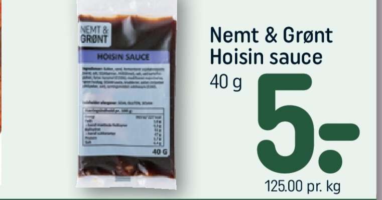 Nemt & Grønt Hoisin sauce
