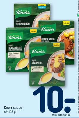 Knorr sauce