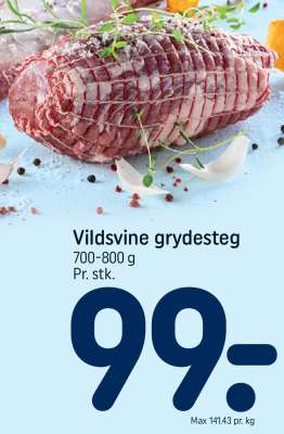 Vildsvine grydesteg