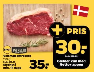 Velsmag entrecote