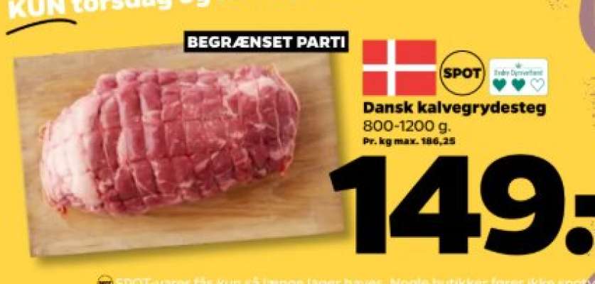 Dansk kalvegrydesteg