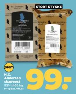 H.C. Andersen skæreost