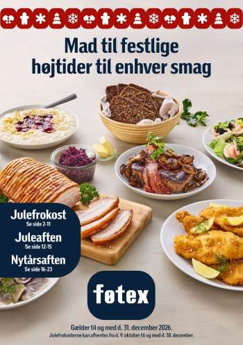 føtex tilbudsavis  - 15.9.2026 - 31.12.2026.