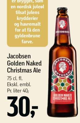 Jacobsen Golden Naked Christmas Ale