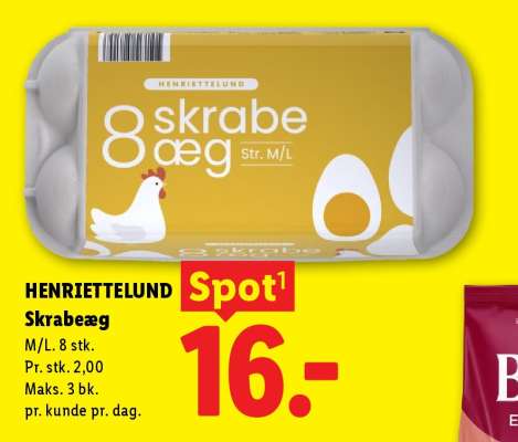 HENRIETTELUND Skrabeæg