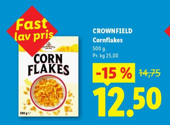 CROWNFIELD Cornflakes